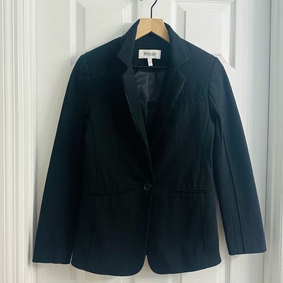 Derek Lam 10 Crosby Blazer Jacket Black Fitted Work Academia Preppy 4 Small - Picture 3 of 6